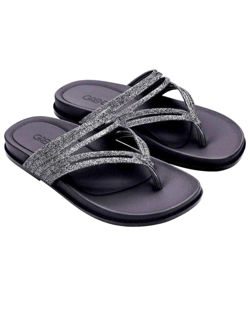 סנדל אצבע רצועות נצנצים איימי