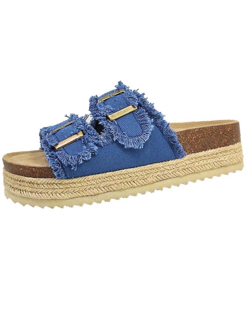 כפכפי בד פרום פלטפורמה טסה