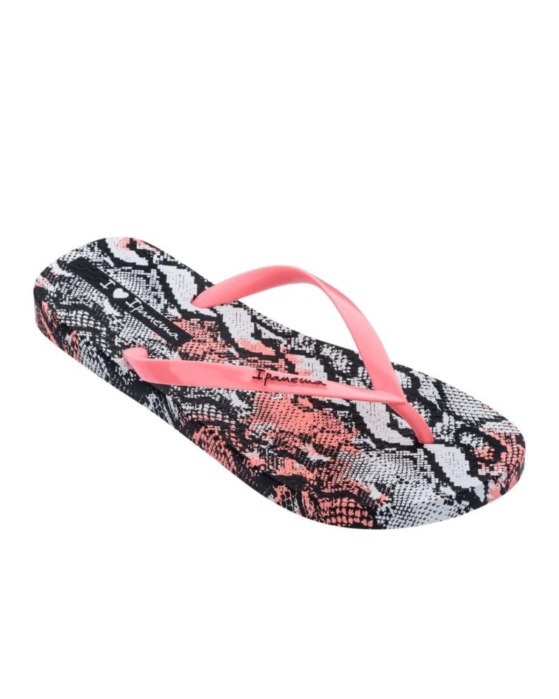 כפכף אצבע עם הדפסים חייתיים