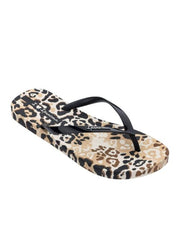 כפכף אצבע עם הדפסים חייתיים